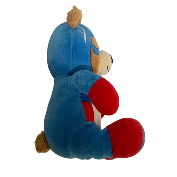 Build a Bear Plush Captain America Stuffed Animal Doll Toy Bear Marvel Avengers - Picture 4 of 5